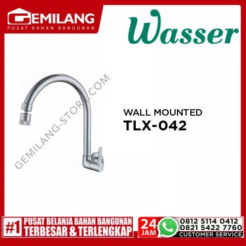WASSER WALL MOUNTED KITCHEN TAP TLX-042