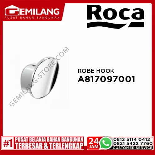 ROCA HOTELS 2.0 ROBE HOOK FRCBR-AC-A817105001