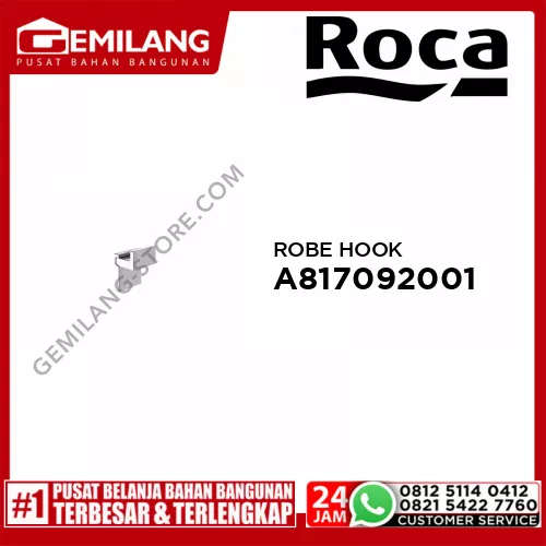 ROCA RUBIK ROBE HOOK FRCBR-AC-A817116001