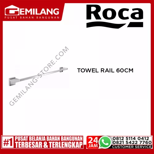 ROCA RUBIK TOWEL RAIL 600 MM FRCBR-AC-A817113001