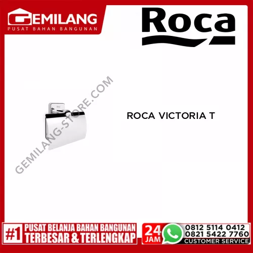 ROCA VICTORIA TOILET ROLL HOLDER WITH COVER FRCBR-AC-A817121001
