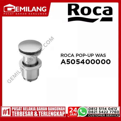 ROCA POP-UP WASTE W/OVERFLOW FRCSF-00-A505400000