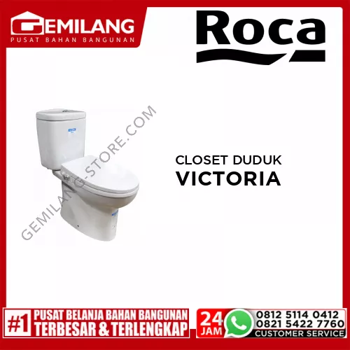 ROCA CLOSET DUDUK VICTORIA WC CC305/500 FRCCT-00-A3423D3000+SC-A804021007