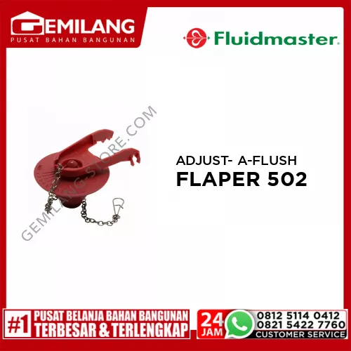 FLUID MASTER ADJUST- A-FLUSH FLAPPER 502