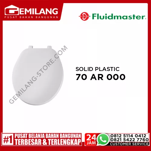 FLUID MASTER WHITE SOLID PLASTIC 70 AR 000