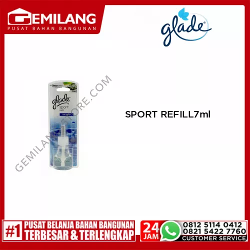 GLADE SPORT COOL WATER REFILL 7ml