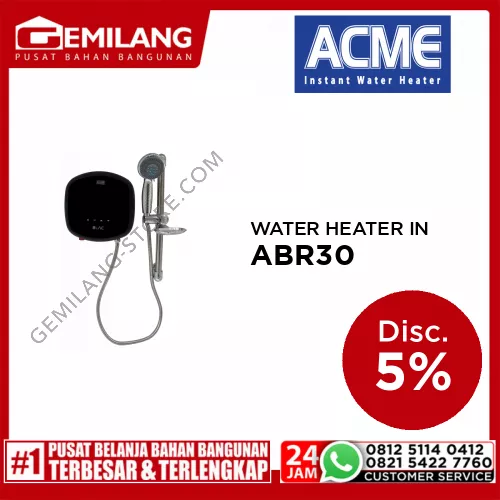ACME INSTANT WATER HEATER BLAC ABR30
