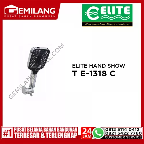 ELITE HAND SHOWER MINIMALIS SET E-1318 C