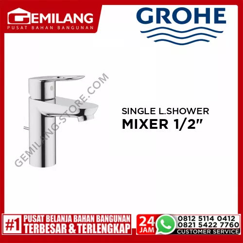 GROHE BAULOOP SINGLE LEVER BASIN MIXER 1/2inch 32814000