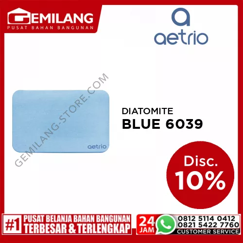 AETRIO DIATOMITE ABSORBENT BLUE 6039 60 x 39mm
