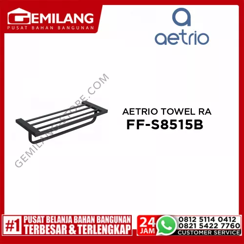 AETRIO TOWEL RACK BLACK FF-S8515B