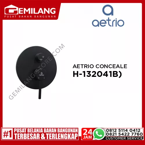 AETRIO CONCEALED SHOWER MIXER SET (HD-132041B,MX-132041B,SH-132041B)