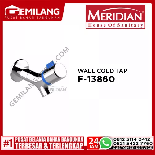 MERIDIAN WALL COLD TAP F-13860