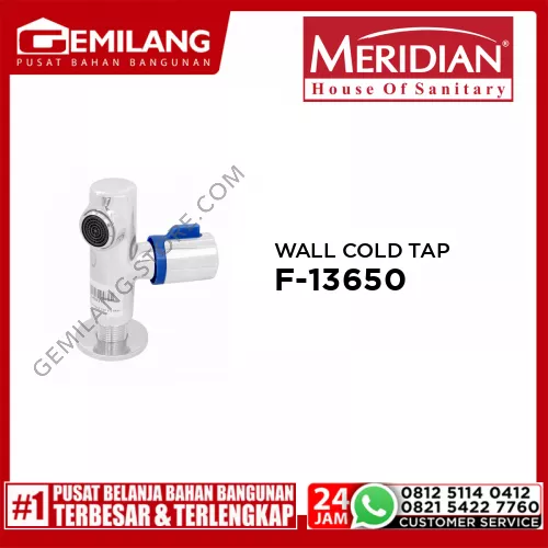 MERIDIAN WALL COLD TAP F-13650
