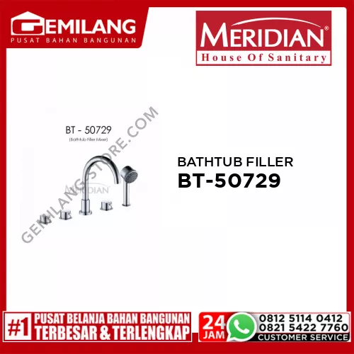MERIDIAN 5 PCS BATHTUB ELEGENT BT-50729