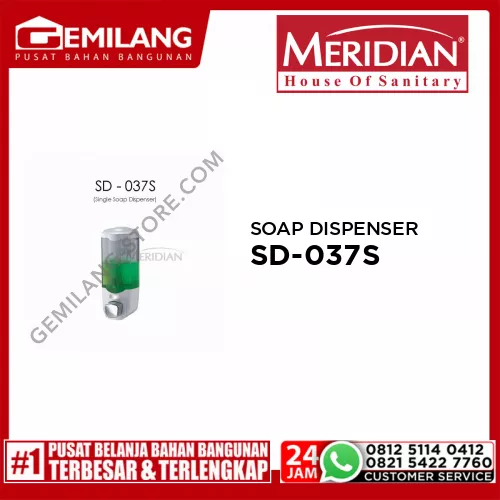 MERIDIAN SOAP DISPENSER SINGLE SD-037S