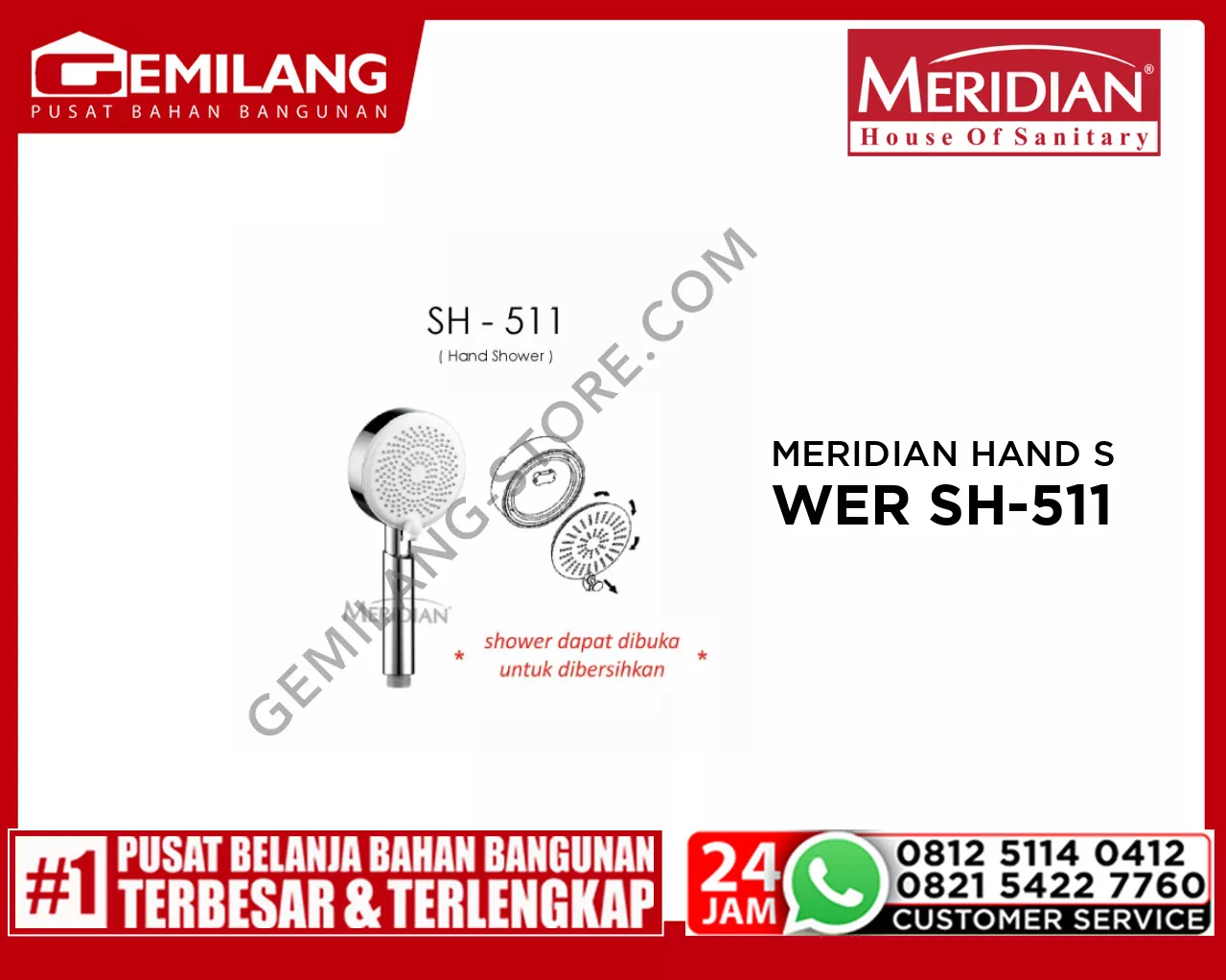 MERIDIAN HAND SHOWER SH-511