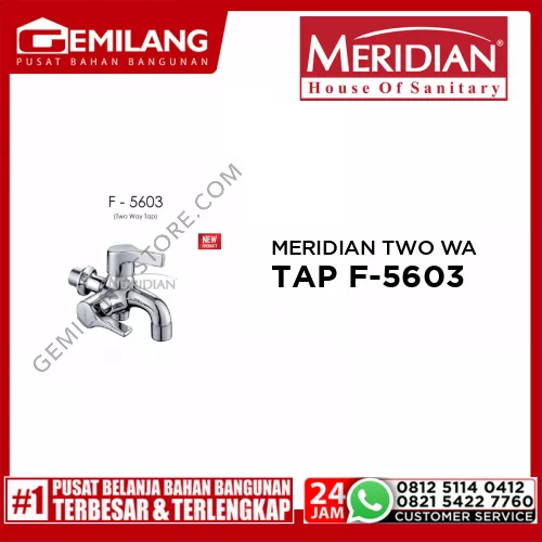 MERIDIAN TWO WAY TAP F-5603