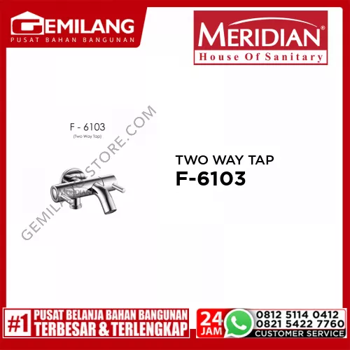 MERIDIAN TWO WAY TAP F-6103