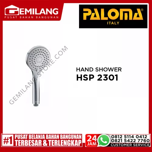 PALOMA HAND SHOWER ABS 3-JETS AIR-INJECTION ROUND  HSP 2301