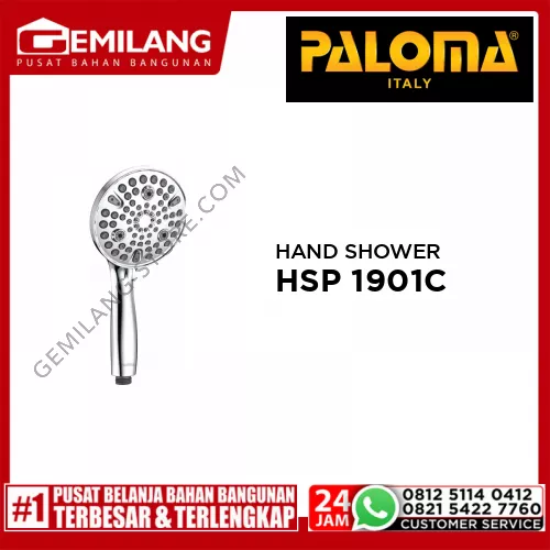 PALOMA ABS HAND SHOWER 10-MODE CHROME HSP 1901C