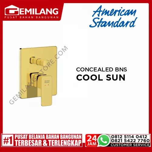 AMSTAD ACACIA E CONCEALED BNS MAIN MIXING POLISHED COOL SUNRISE FFAS1321-608GL0BF0