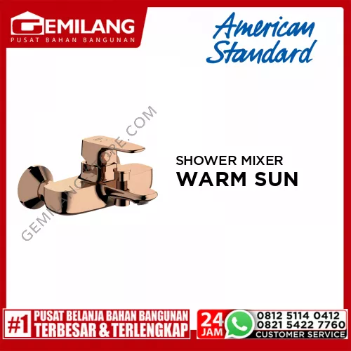 AMSTAD SIGNATURE EXPOSED BATH & SHOWER MIXER POLISHED WARM SUNSET FFAS1711-609DA0BF0