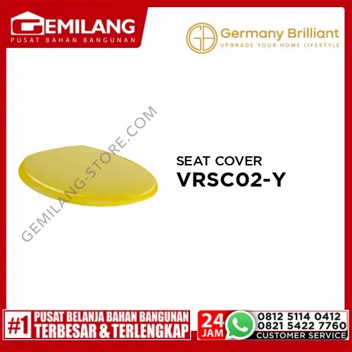 GERMANY BRILLIANT SEAT COVER VRSC02-Y YELLOW