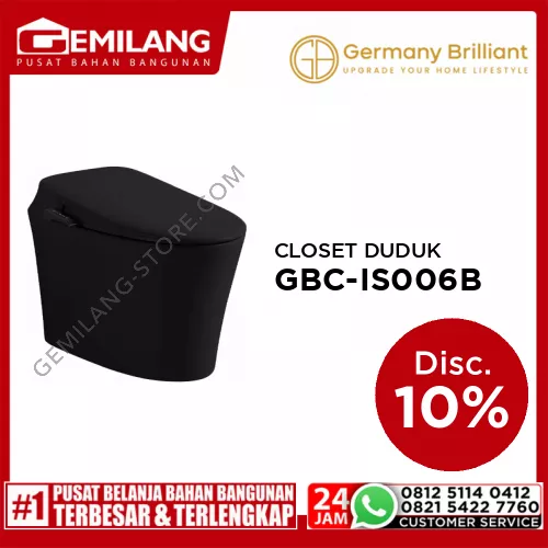 GERMANY BRILLIANT CLOSET DUDUK INTELLIGENT GBC-IS006BM BLACK MATTE