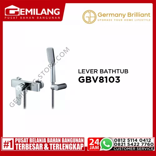 GERMANY BRILLIANT SINGLE LEVER BATHTUB MIXER GBV8103