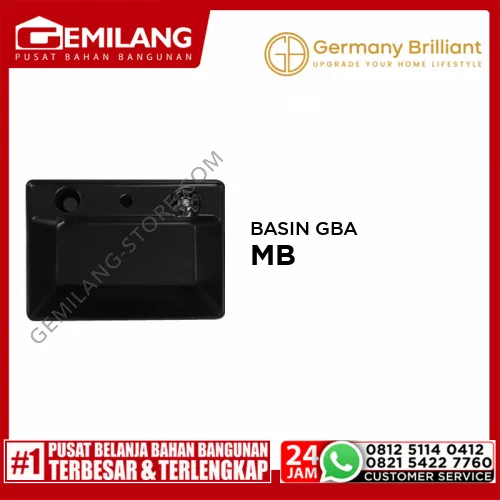 GERMANY BRILLIANT CERAMIC BASIN GBAWA27-MB