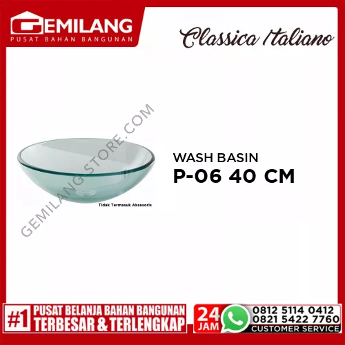 CLASSICA WASH BASIN P-06  400mm