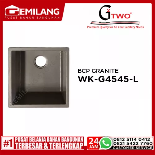 WIKHO BCP GRANITE LIGHT GREY WK-G4545-LG
