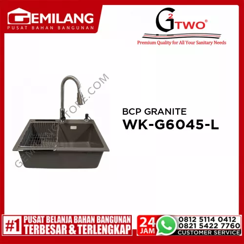 WIKHO BCP GRANITE LIGHT GREY WK-G6045-LG