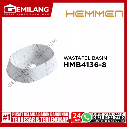 HEMMEN WASTAFEL BASIN HMB4136-80M