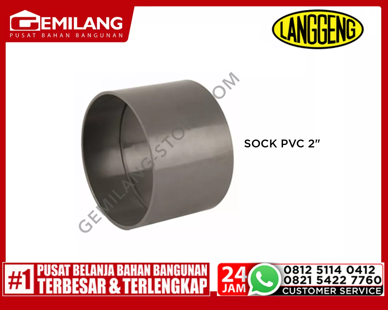 LANGGENG SOCK PVC 2inch
