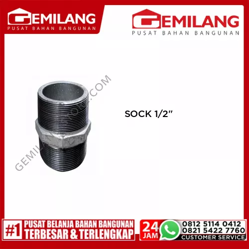 SOCK (DOUBLE NEPEL GAL) 1/2inch
