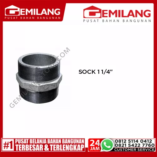 SOCK (DOUBLE NEPEL GAL) 1 1/4inch