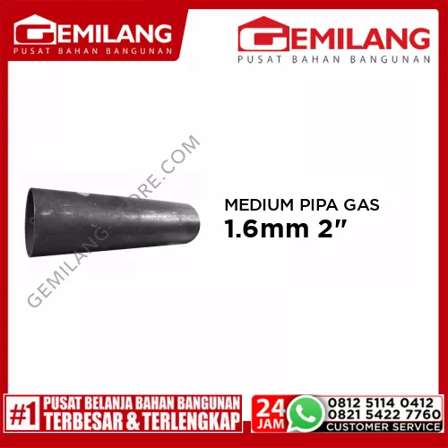 MEDIUM PIPA GAS 1.6mm 2inch