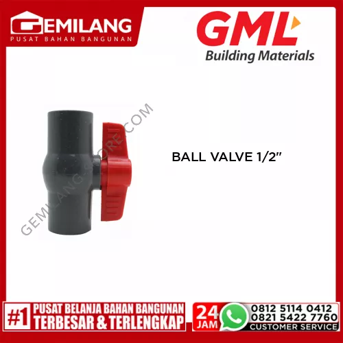 GML BALL VALVE DRAD 1/2inch GEMBV021