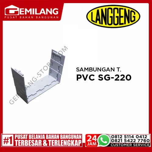LANGGENG SAMBUNGAN TALANG PVC SG-220