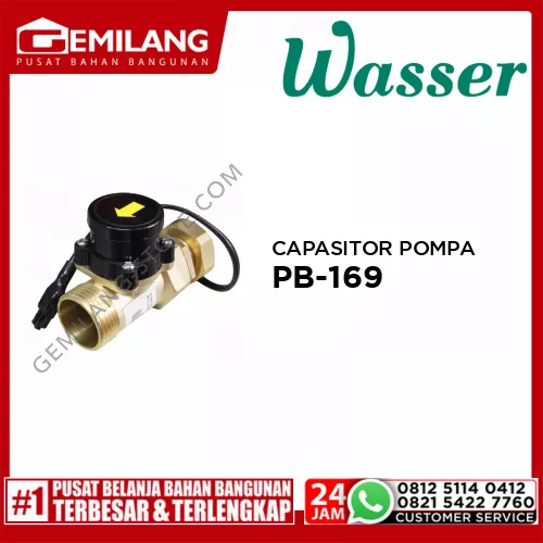 WASSER CAPASITOR POMPA FLOW SWITCH + UNION ASSY PB-169/218 EA