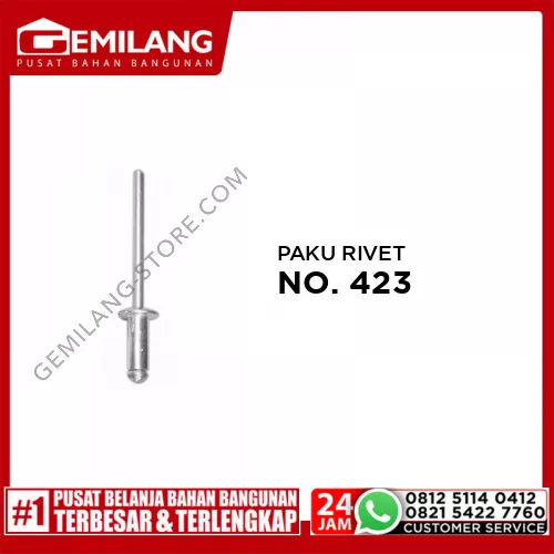 PAKU RIVET NO.423 (50pc)