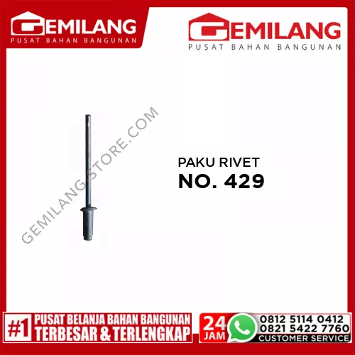 PAKU RIVET NO. 429 (50pc)