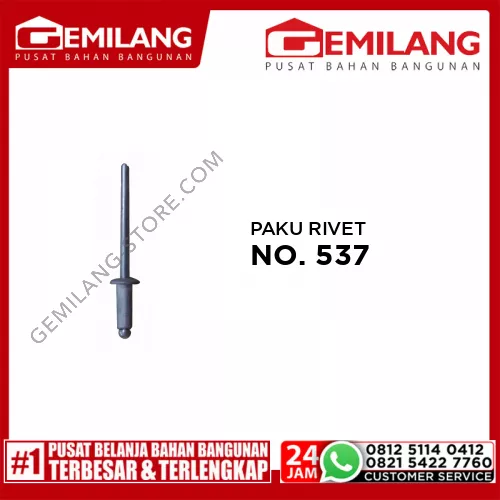 PAKU RIVET NO. 537 (50pc)