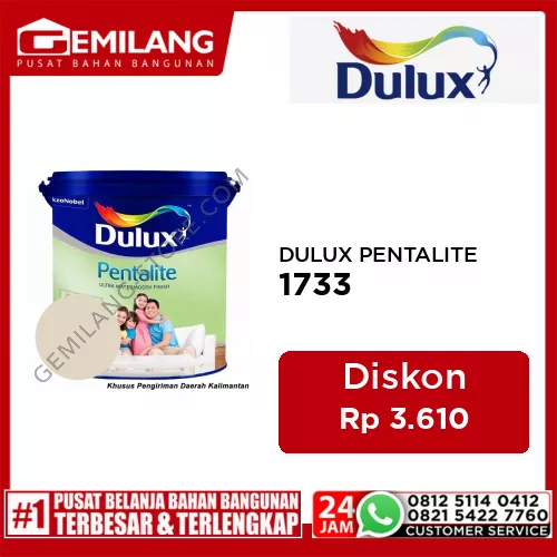 DULUX PENTALITE MAGNOLIA 1733 2.5ltr