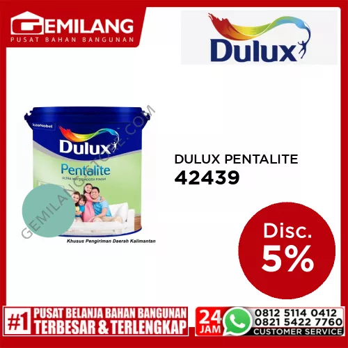 DULUX PENTALITE BERYL GREEN 42439 2.5ltr