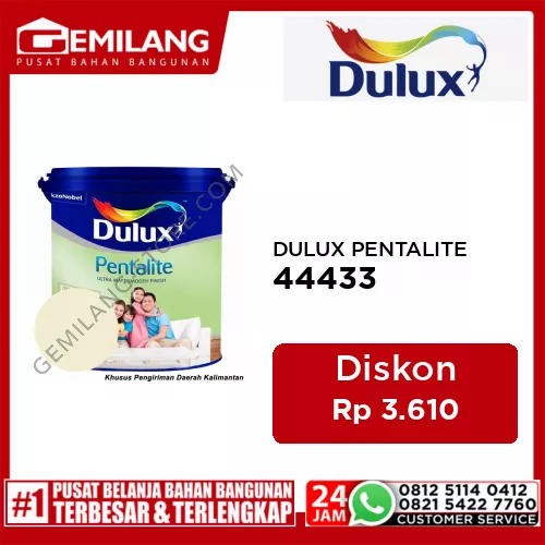 DULUX PENTALITE NATURAL BAMBOO 44433 2.5ltr