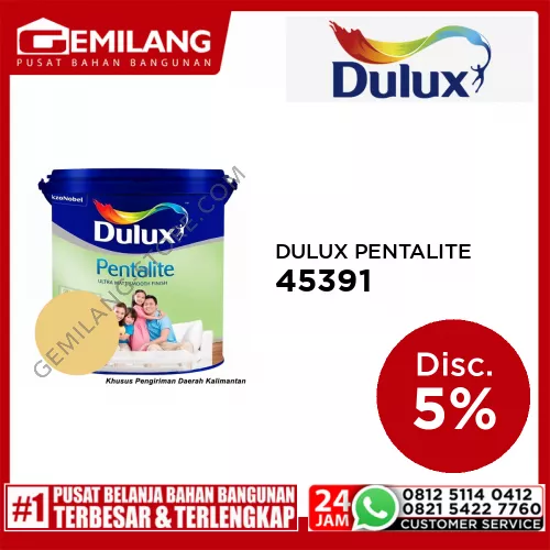 DULUX PENTALITE GOLDEN DREAM 45391 2.5ltr