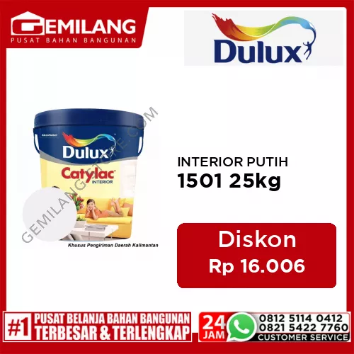 CATYLAC INTERIOR PUTIH 1501 25kg